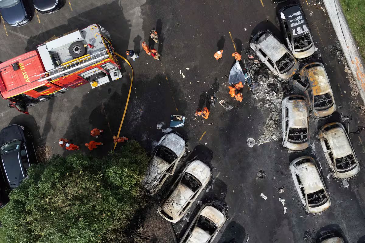 Acidente no Rio. o helicóptero que transportava os dois argentinos foi multado por ocultar informações.