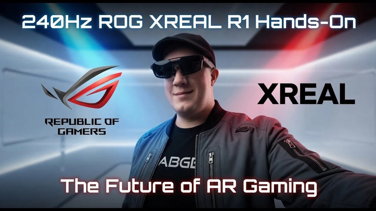 Análise do Asus ROG R1: prática com óculos para jogos de 240 Hz