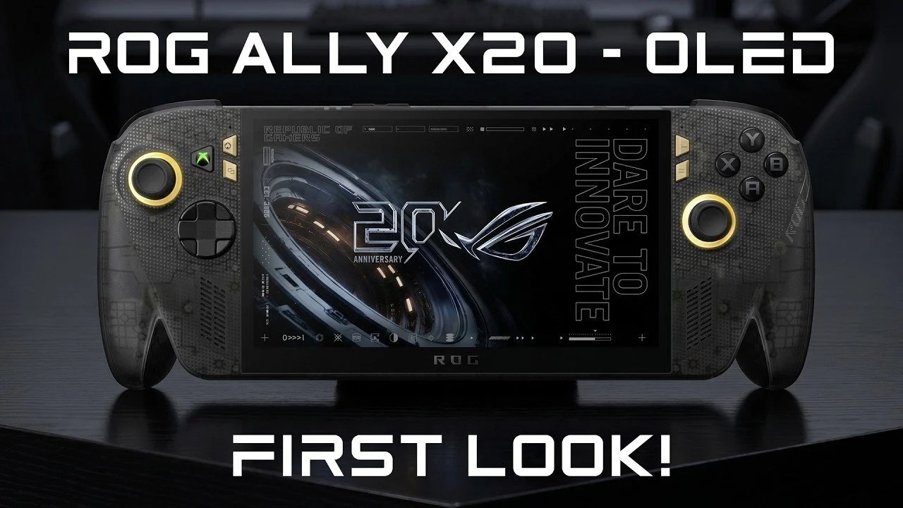 Análise inicial do ASUS ROG Ally X20: Reparando os defeitos do portátil