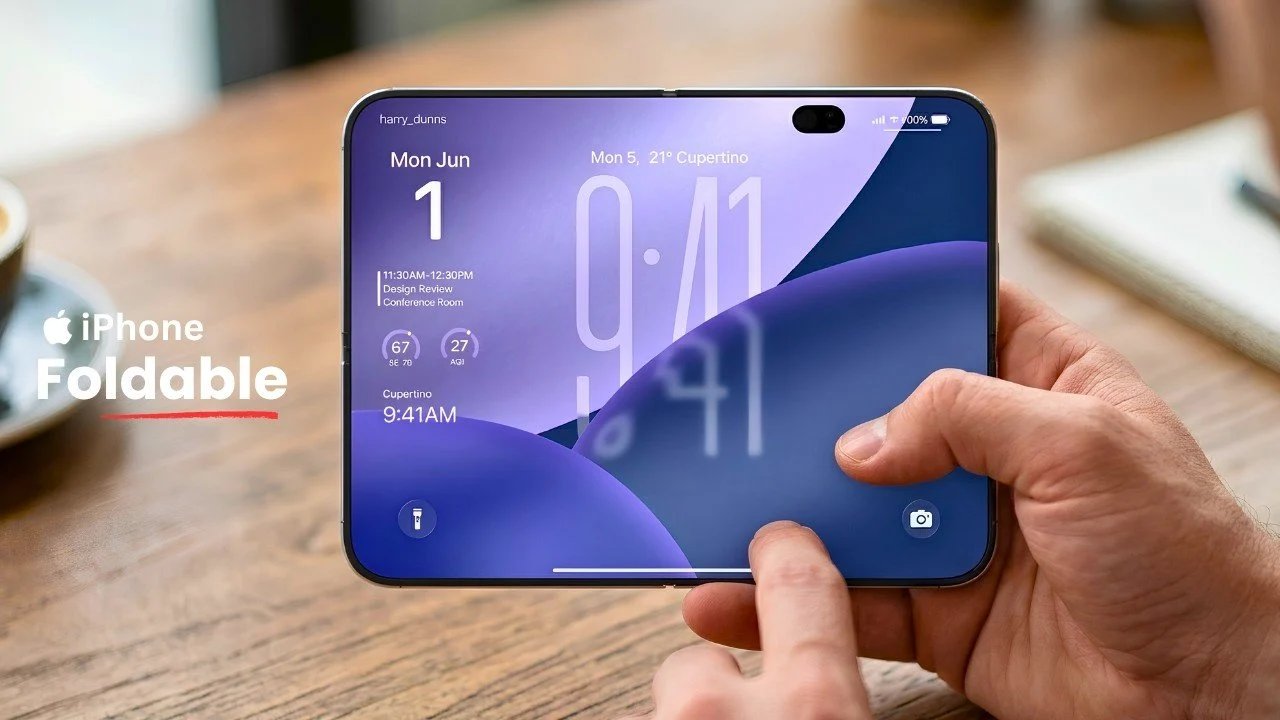 Apple revela 2026 para o iPhone Fold Ultra sem vincos