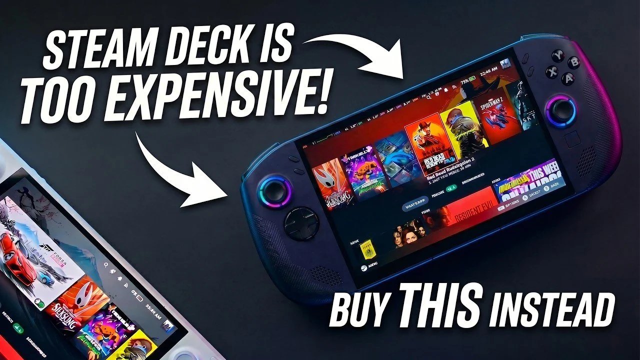 Aumento de preço do Steam Deck OLED: Por que você deve comprar Legion Go S