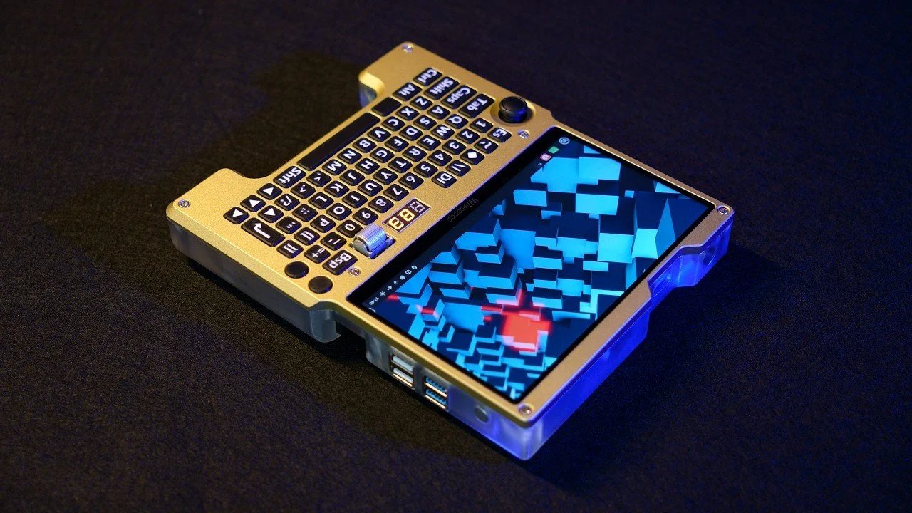Como construir um Cyberdeck Linux DIY portátil do zero.