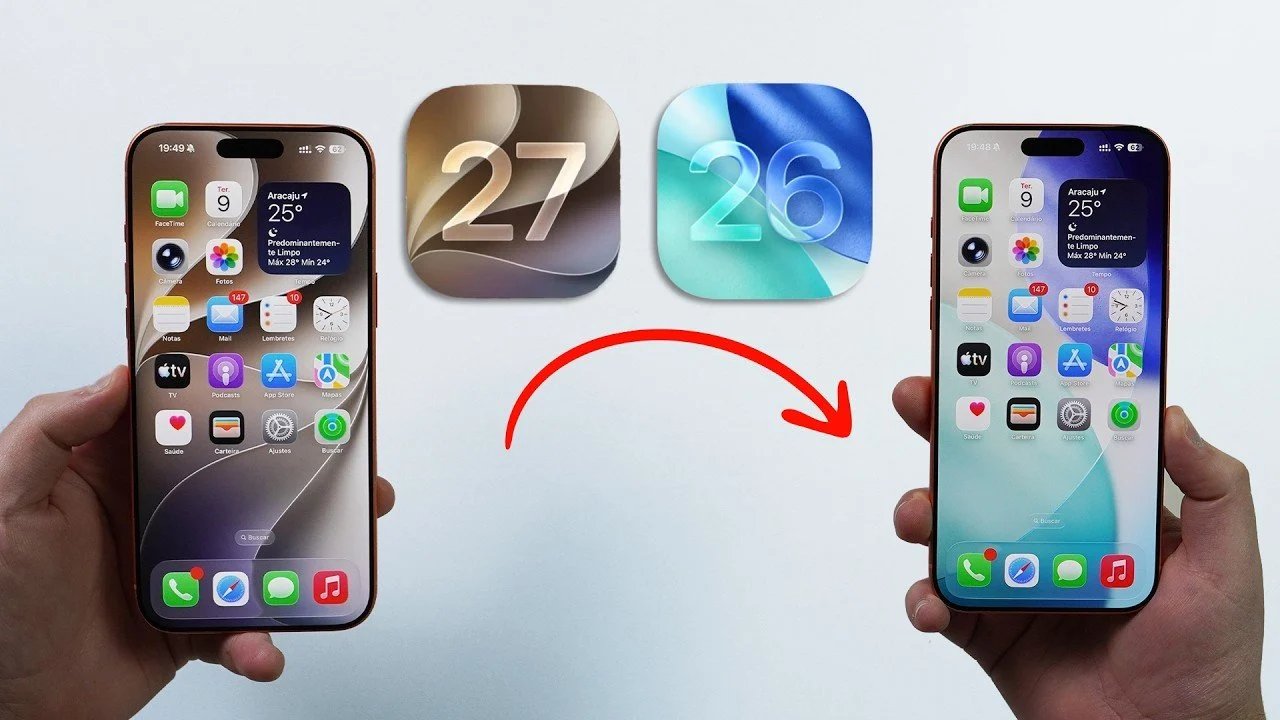 Como fazer o downgrade com segurança do iOS 27 para o iOS 26.