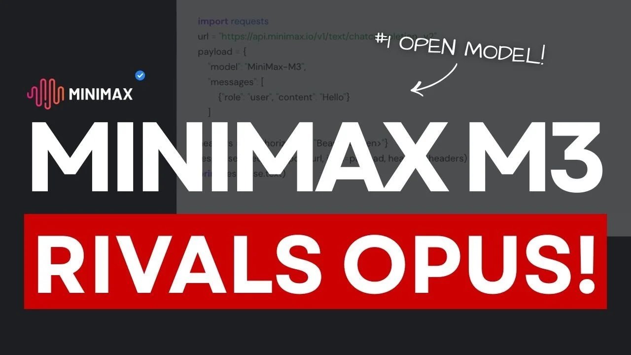 Como o MiniMax M3 fornece desempenho do ChatGPT 5.5 17 vezes menos