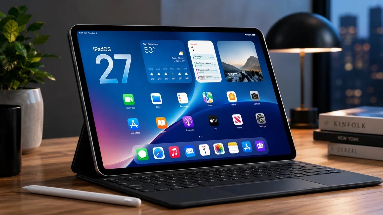 Como o iPadOS 27 torna seu tablet Apple mais inteligente em 2026
