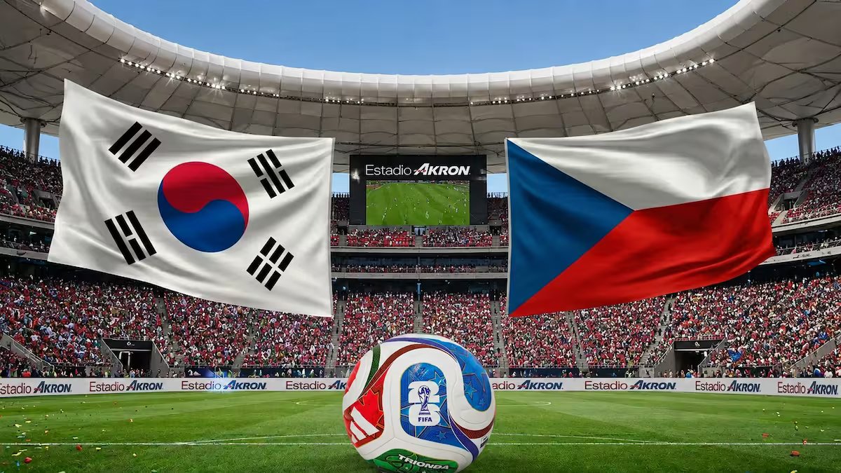 Coreia do Sul x República Tcheca AO VIVO pela Copa do Mundo de 2026