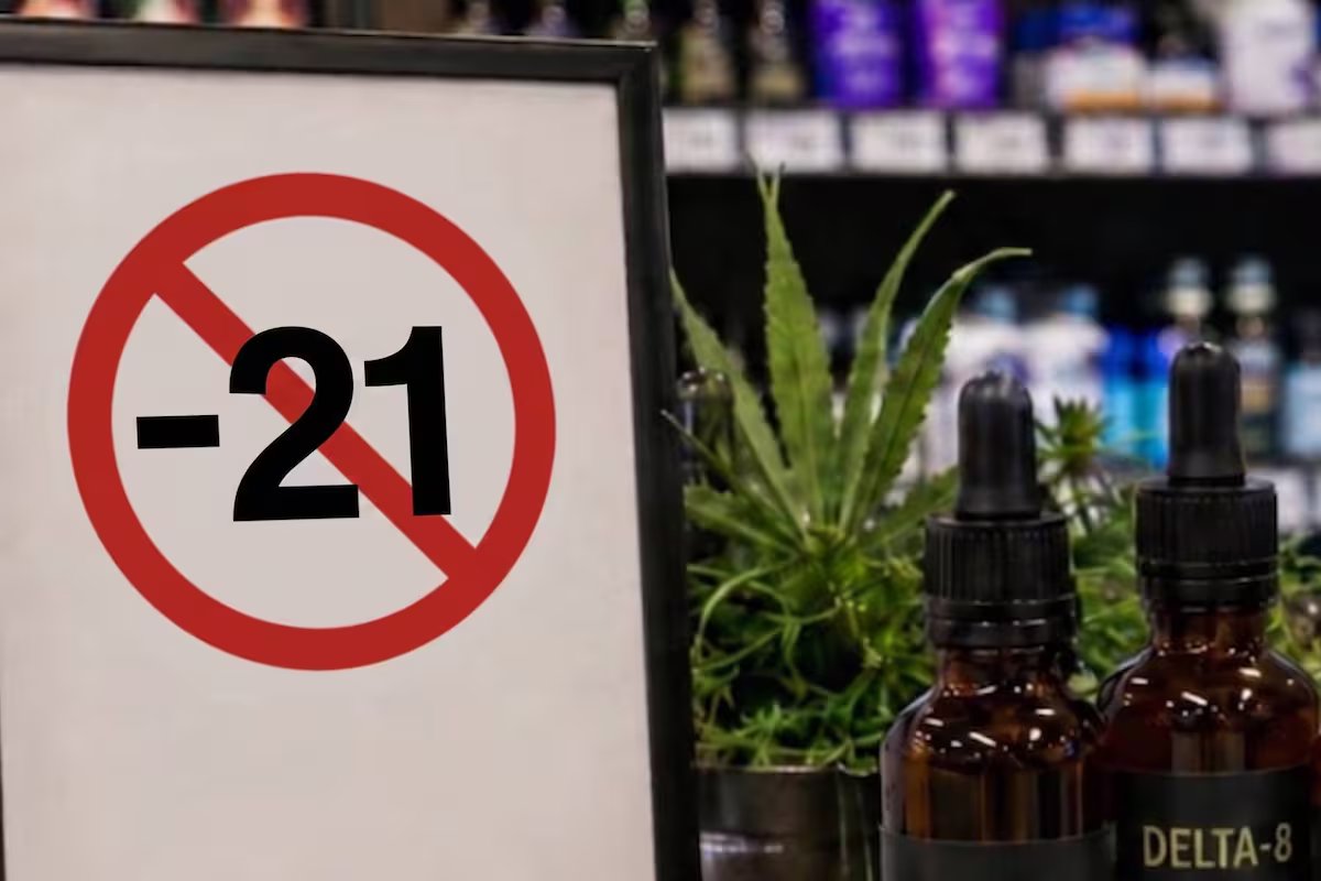 Delta-8 em Illinois. a nova lei proíbe vendas para menores de 21 anos e muda embalagens a partir de novembro.