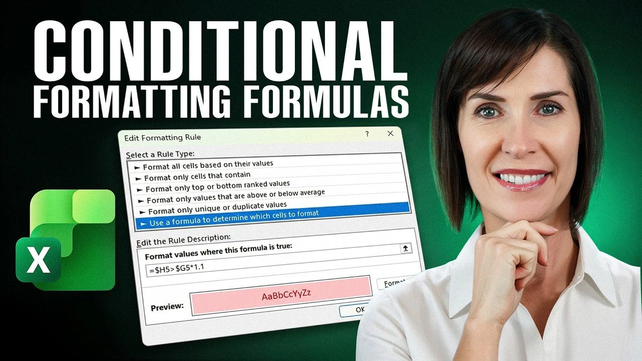 Dominando o Excel: técnicas de formatação condicional dinâmica 2026