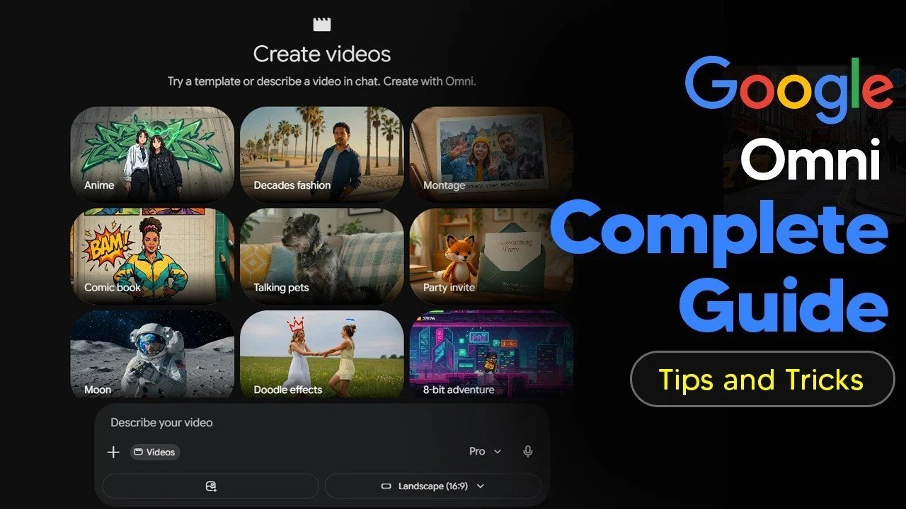 Dominando o Google Omni para produção de vídeo profissional