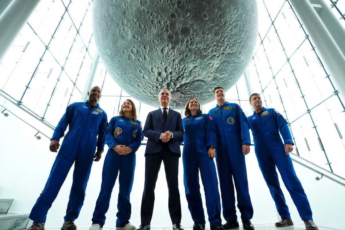 É oficial. A NASA apresentará a nova tripulação de astronautas Artemis III.