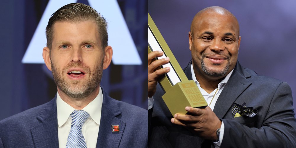 Eric Trump responde aos supostos DMs vazados de Daniel Cormier e diz que são falsos – Just Jared – Celebrity News & Gossip