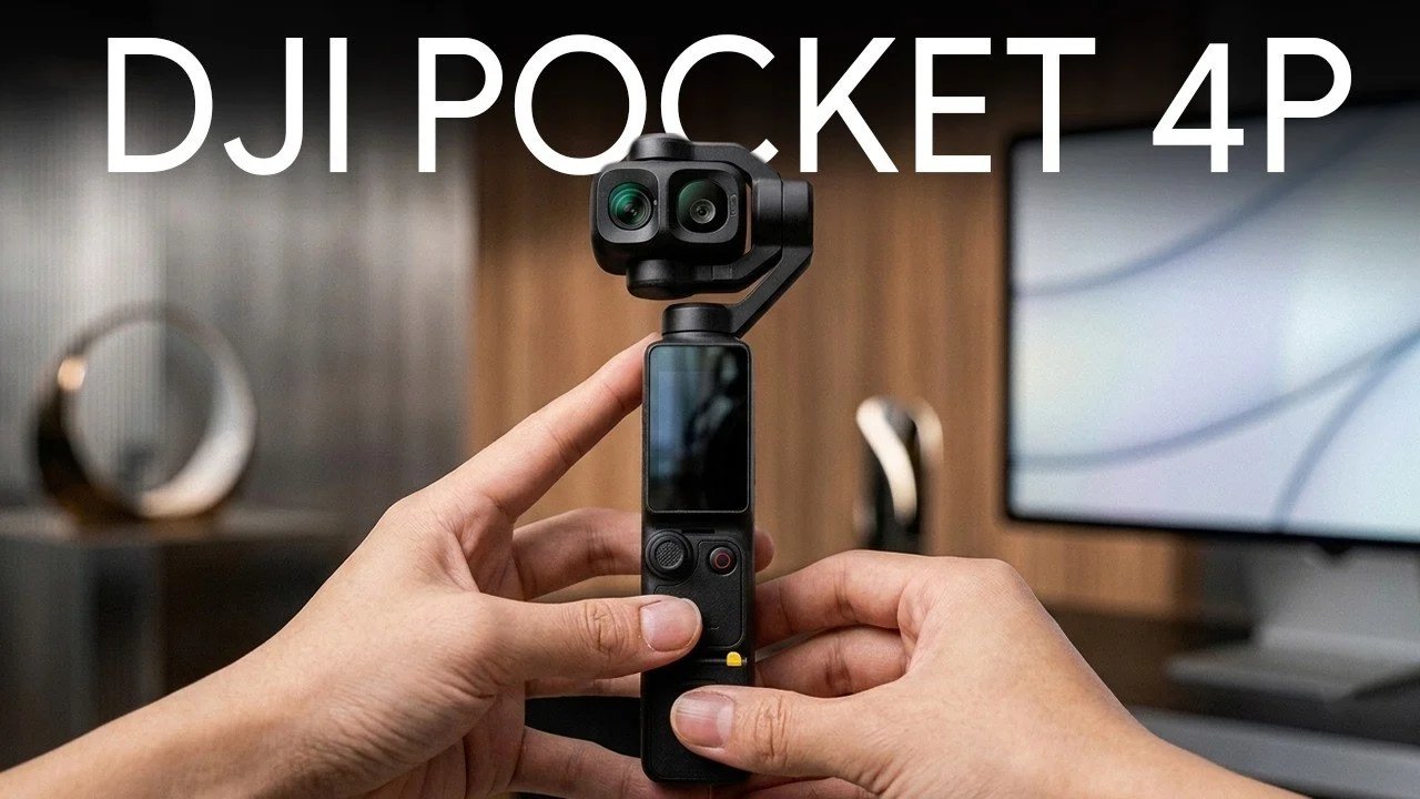 Especificações do DJI Osmo Pocket 4P reveladas no último 2026