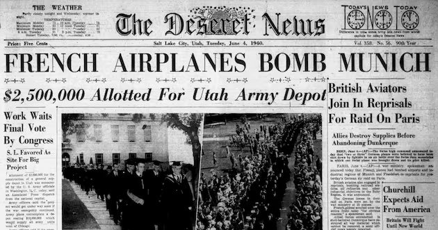 Evacuação em Dunquerque é um divisor de águas na história – Deseret News