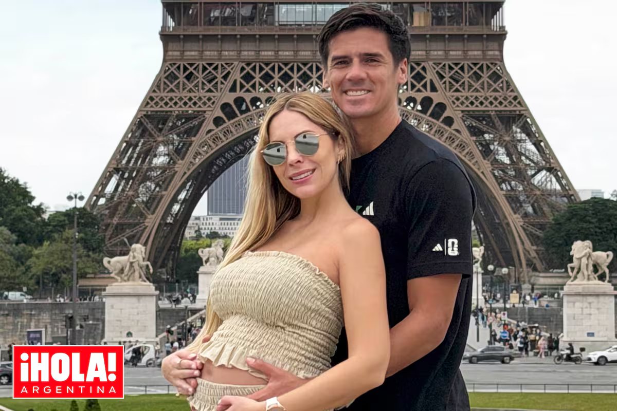 Federico Coria e sua esposa, Florencia Gomez, estão esperando o primeiro filho.