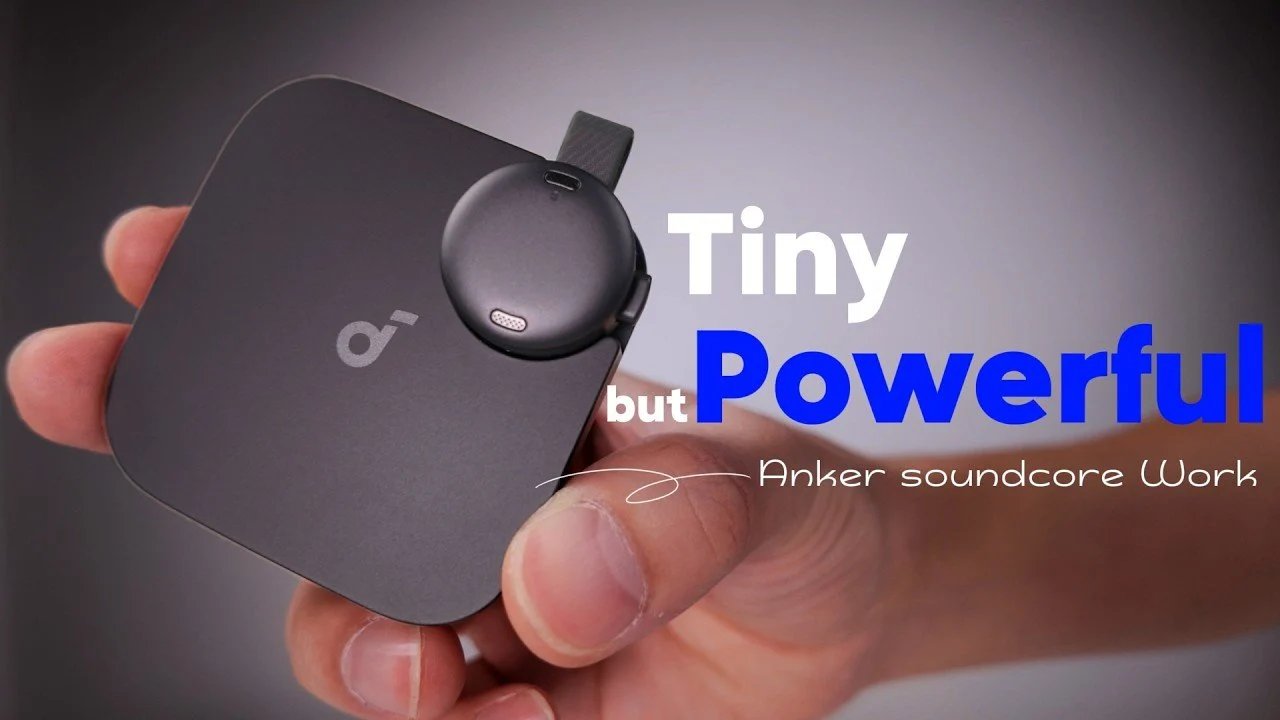 Ferramenta de produtividade definitiva: gravador de voz Tiny AI da Anker