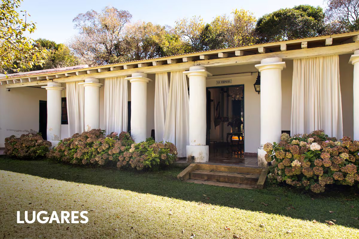 Foi um retiro de freiras, convertida e hoje recebe convidados