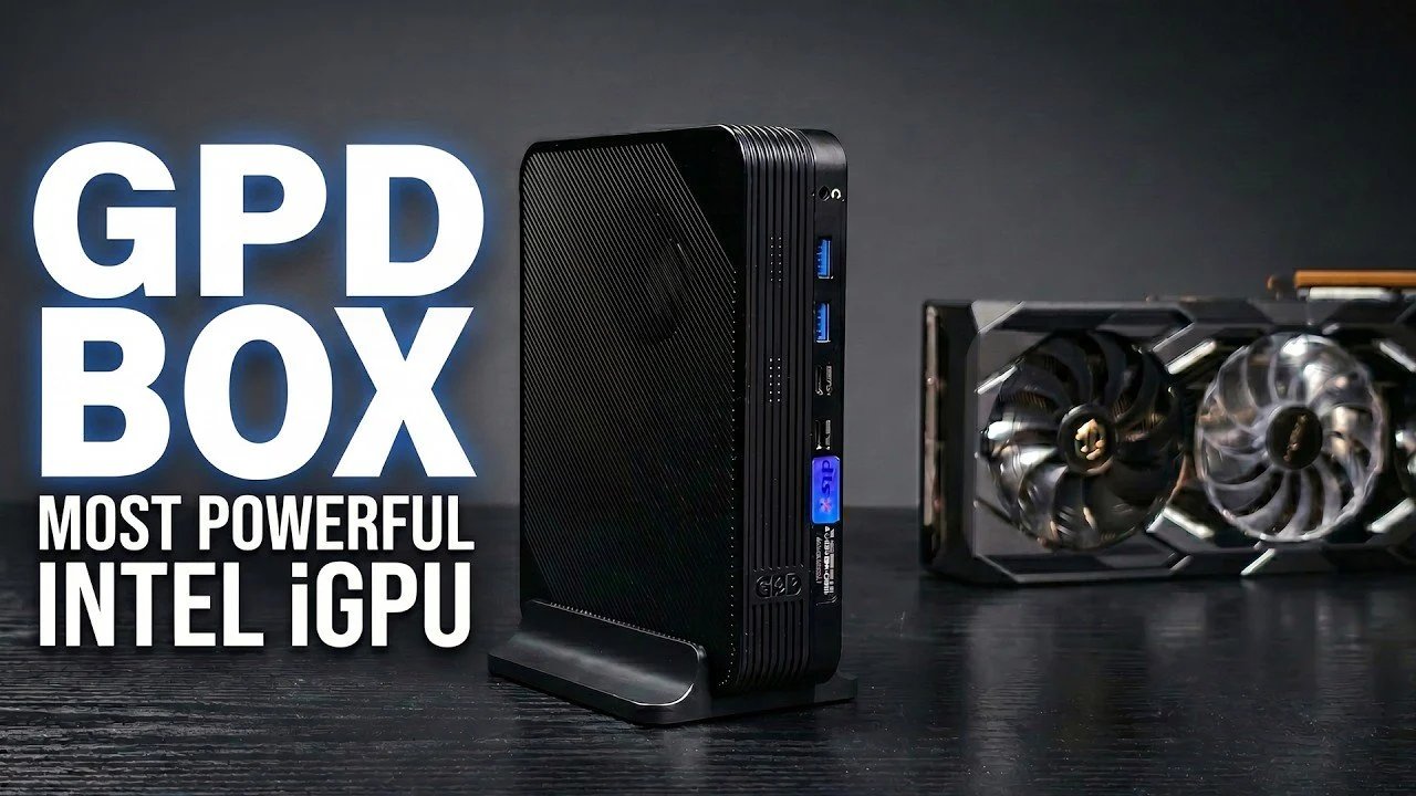 GPD finalmente criou um minicomputador: dentro da Panther Lake GPD Box