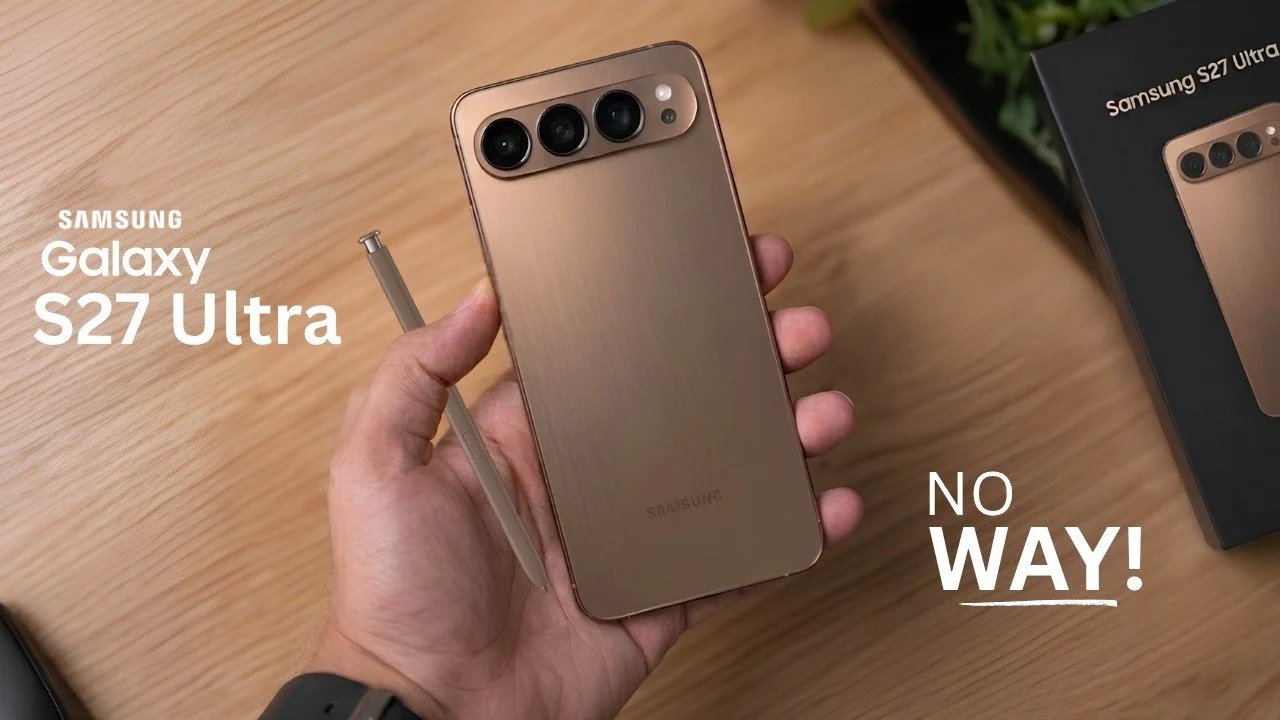Galaxy S27 Ultra Leak: mudança chocante na câmera e no design traseiro