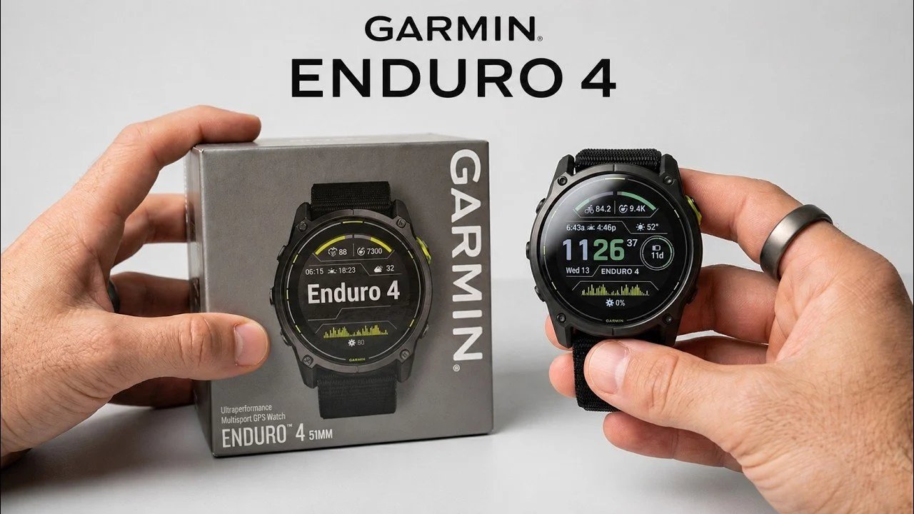 Garmin Enduro 4: primeiro vazamento oficial e data de lançamento
