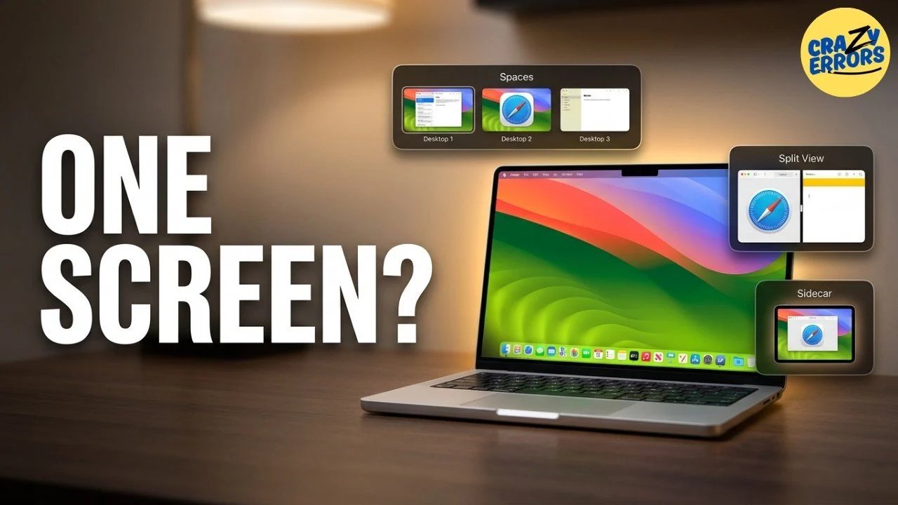 Gerencie seus aplicativos Mac em vários desktops