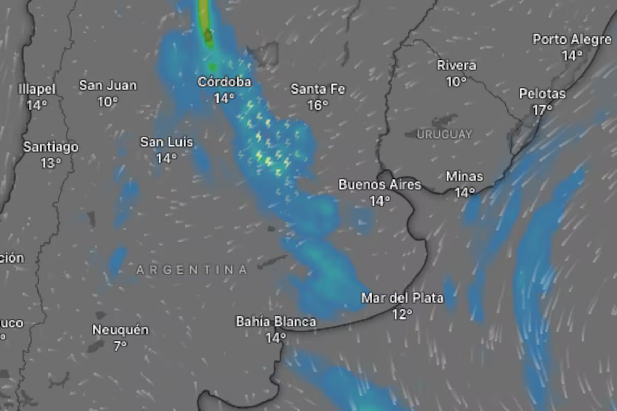 Há alerta amarelo para chuva forte nesta quinta-feira, 4 de junho.