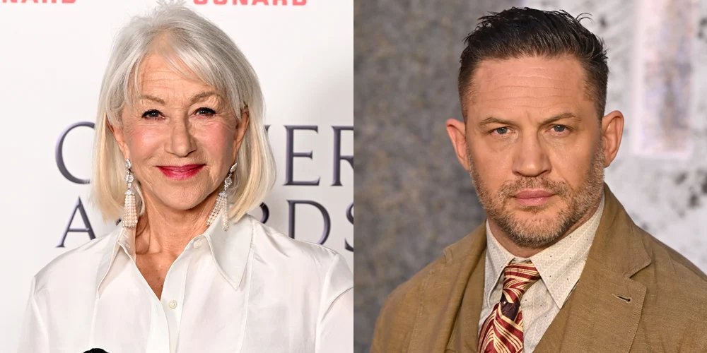 Helen Mirren revela se trabalharia com Tom Hardy novamente após sua suposta demissão de ‘MobLand’ – Just Jared – Celebrity News & Gossip