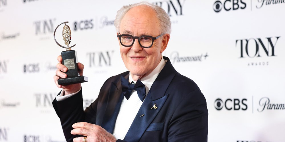 John Lithgow ganha o terceiro prêmio Tony e faz história como o homem mais velho a ganhar o Tony de atuação competitiva aos 80 anos – Just Jared – Celebrity News & Gossip