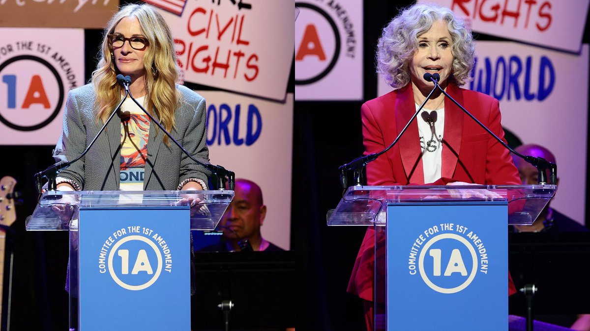 Julia Roberts, Jane Fonda e mais estrelas para uma noite de solidariedade em ‘Rise Up, Sing Out: Um Concerto para a Primeira Emenda’ – Just Jared – Celebrity News & Gossip
