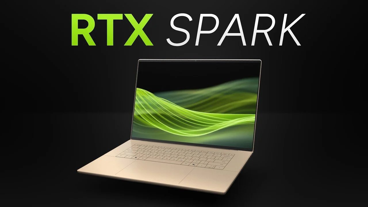 Laptops NVIDIA RTX Spark com 128 GB de RAM unificada