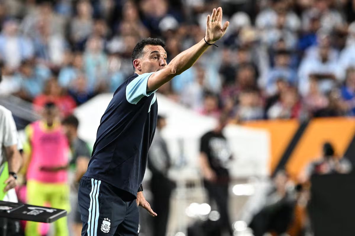 Lionel Scaloni após a vitória da Argentina por 2 a 0 sobre Honduras. Do chute de Balerdi às esperanças da Copa do Mundo.