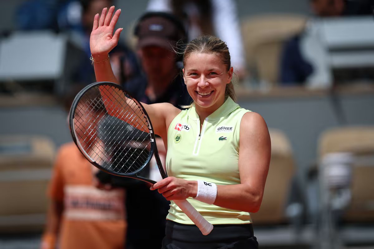 Maya Chvalinska, a surpresa de Roland Garros. desde abandonar o tênis devido à depressão até chegar às semifinais