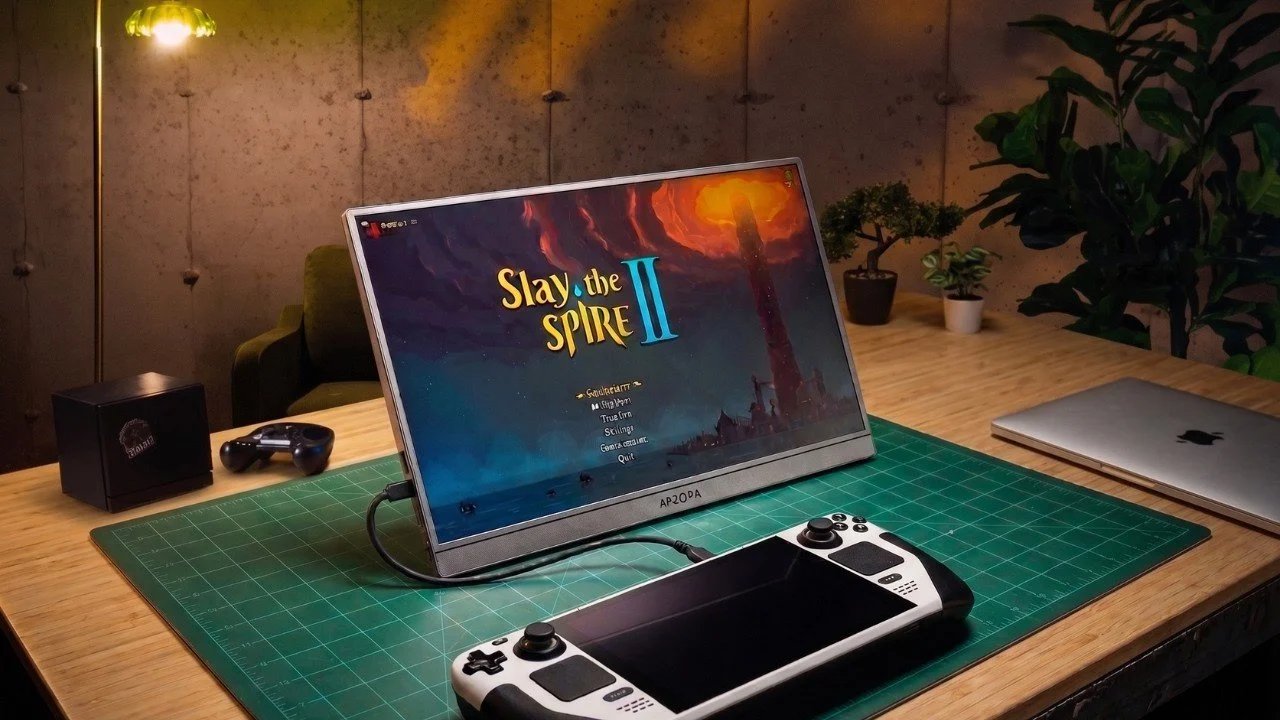 Melhor monitor portátil para Steam Deck: análise do Arzopa Z3FC