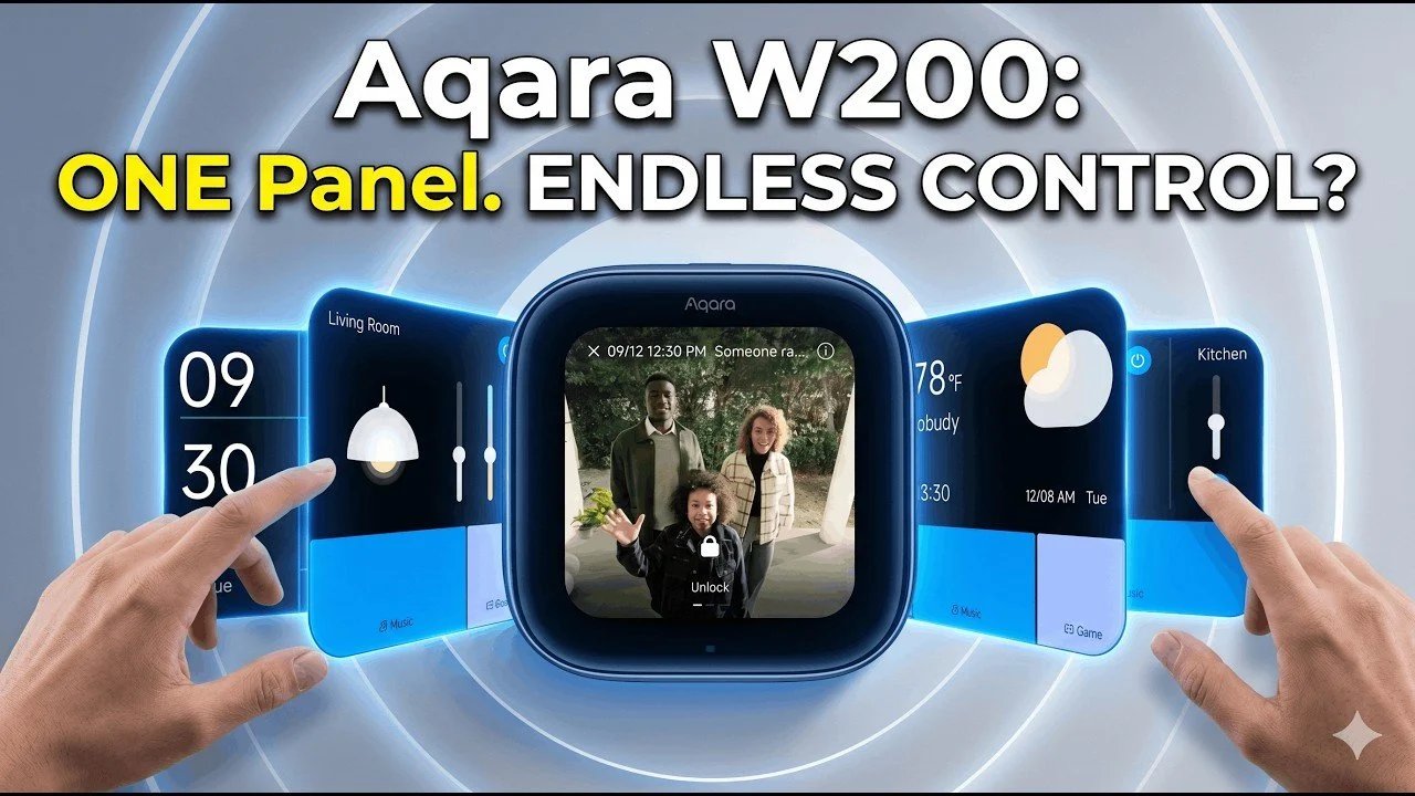 Melhores termostatos inteligentes abaixo de US$ 200: Aqara W200 Hub.