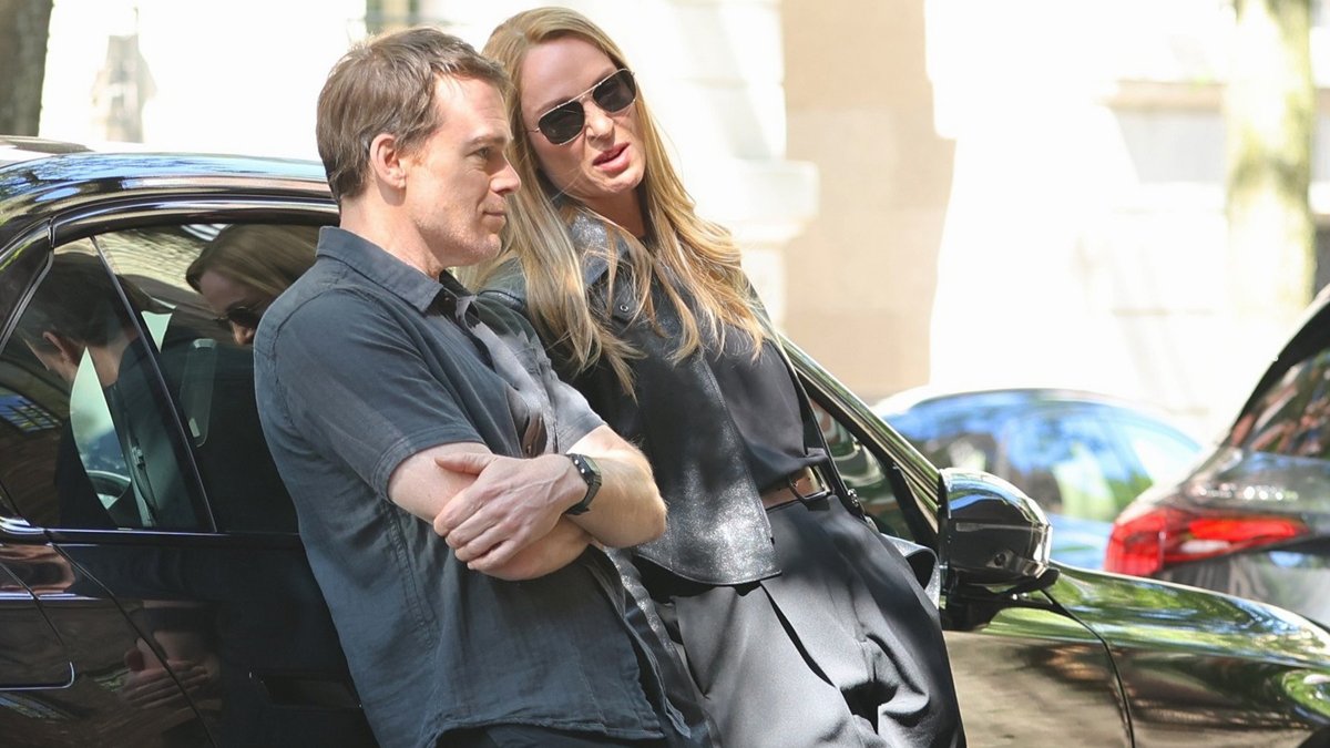 Michael C. Hall e Uma Thurman filmam ‘Dexter: Resurrection’, segunda temporada na cidade de Nova York – Just Jared – Celebrity News & Gossip
