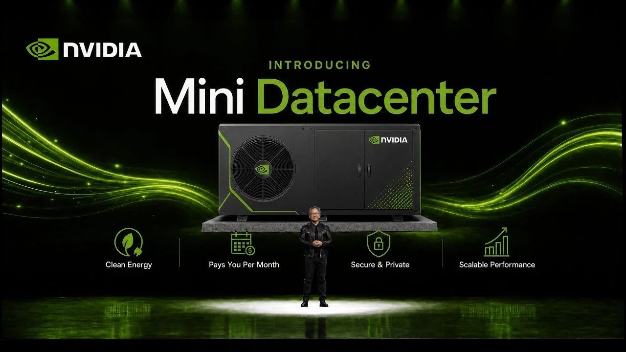 NVIDIA Mini Data Center paga proprietários de residências pela computação de IA