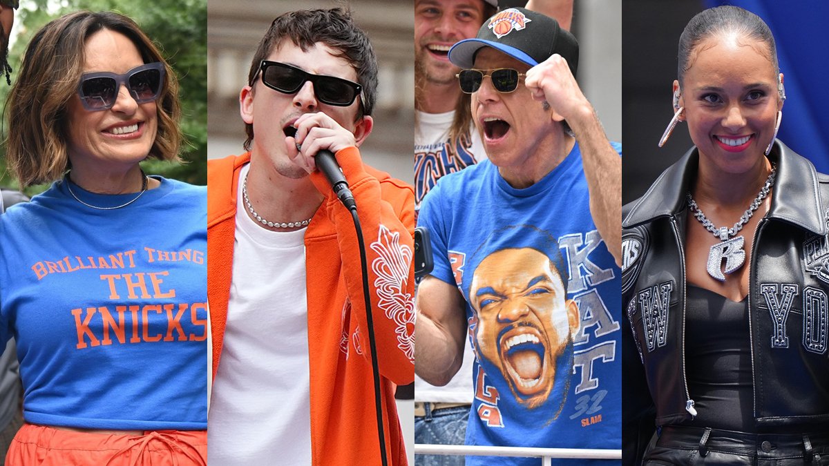 New York Knicks Victory Parade em Nova York – Veja todas as estrelas no Ticker-Tape Parade! – Just Jared – Notícias e fofocas sobre celebridades