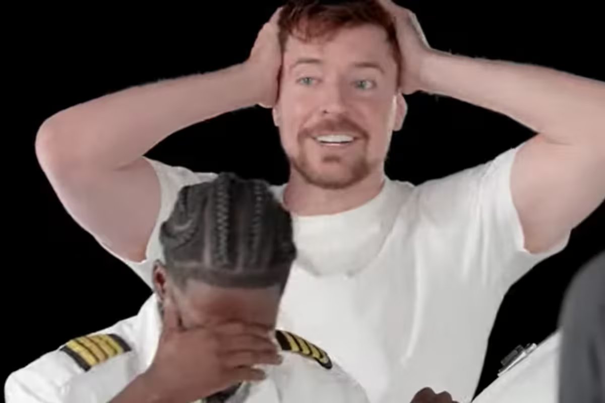 No Paraguai, o vencedor do concurso MrBeast foi preso com 260 quilos de maconha.