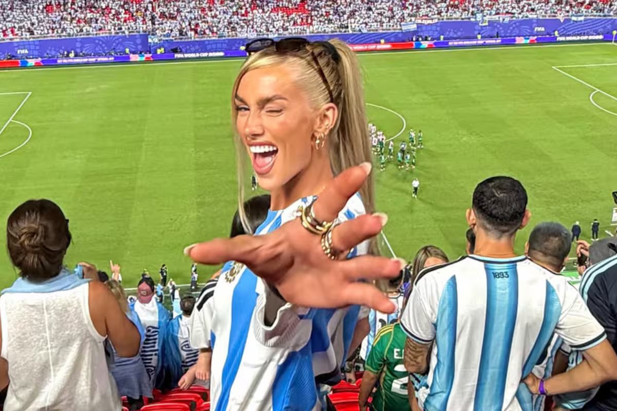 Nova integrante do Scaloneta feminino, Kelsey Rose, recebeu todo o carinho da torcida argentina