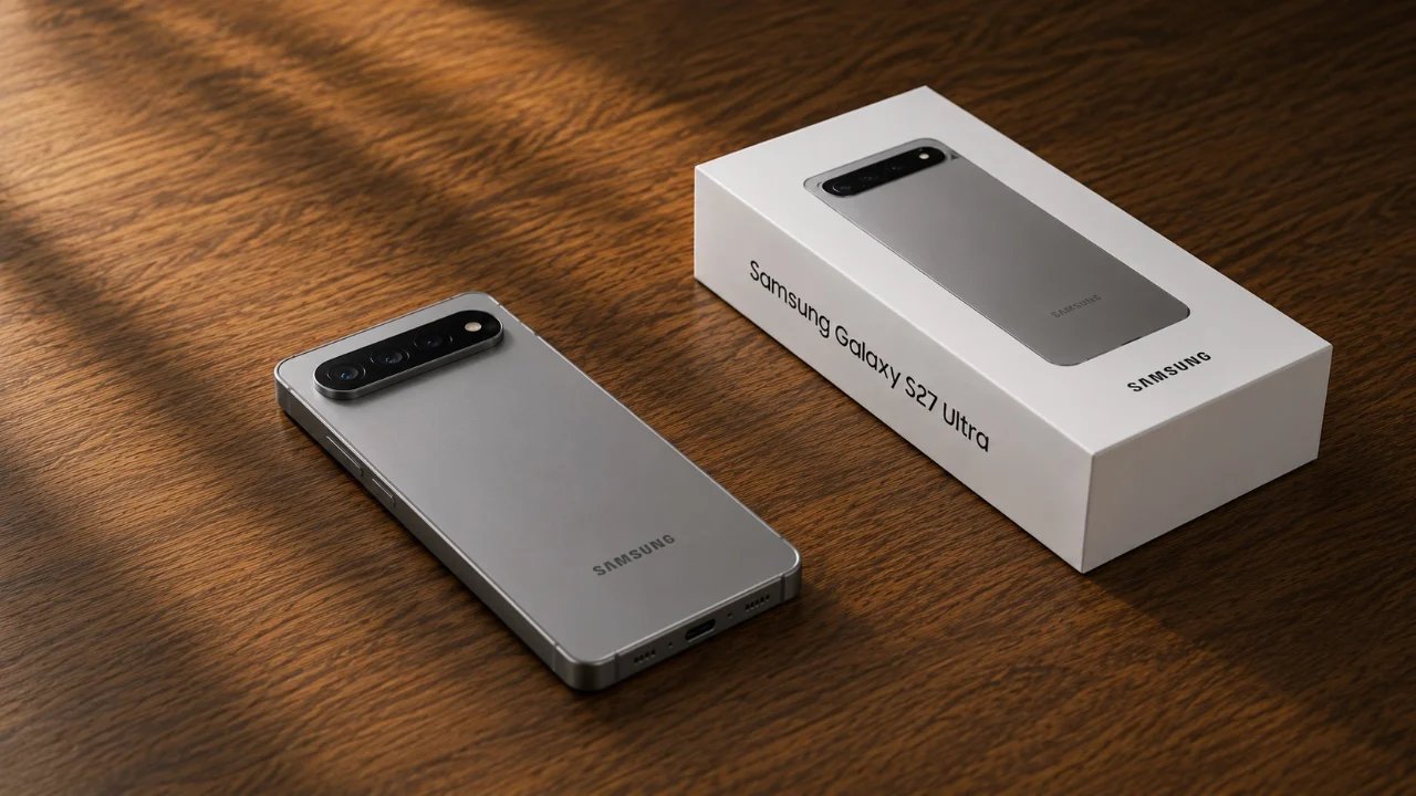 O Galaxy S27 Pro fica mais fino com uma câmera de 200 MP