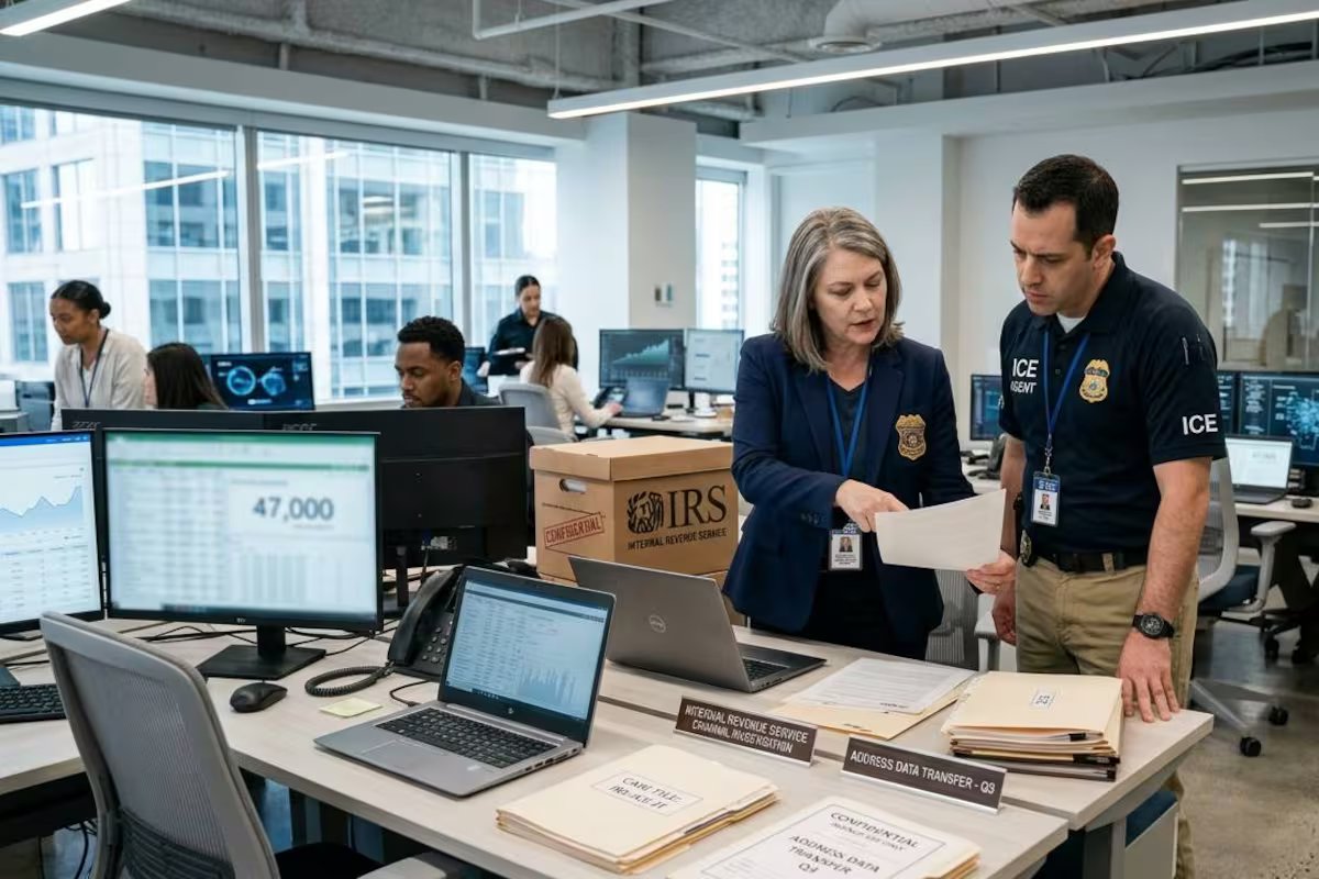 O IRS entregou dados de 47.000 pessoas ao ICE, mas o plano falhou