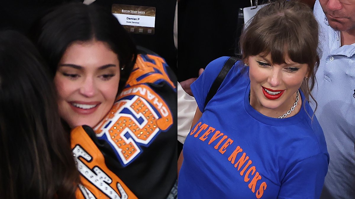 O abraço de Taylor Swift e Kylie Jenner se torna viral após a vitória dos Knicks – Just Jared – Notícias e fofocas de celebridades