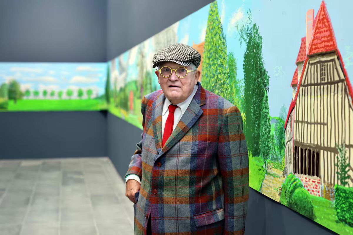 O artista britânico David Hockney morreu aos 88 anos