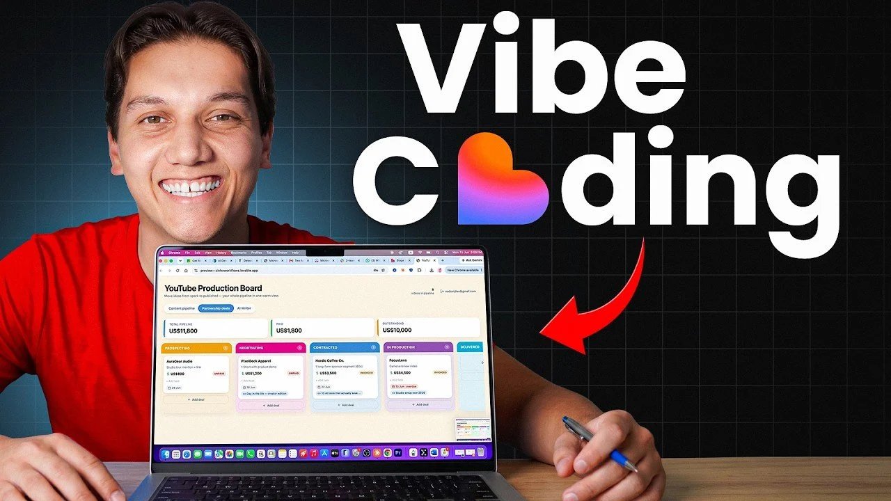 O guia completo de codificação do Vibe: crie aplicativos personalizados rapidamente