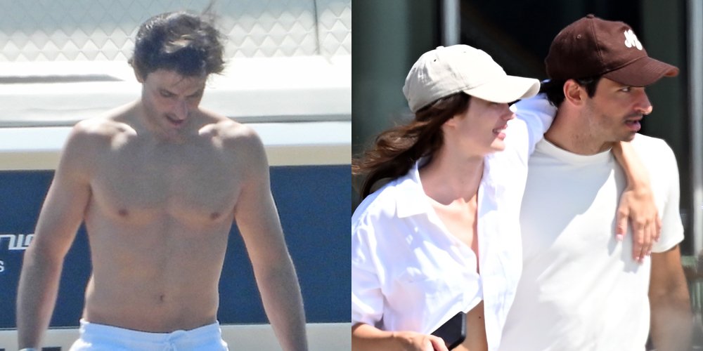 O piloto de F1 Carlos Sainz exibe corpo musculoso e sem camisa enquanto estava de férias em Portofino com a namorada Rebecca Donaldson antes do Grande Prêmio de Mônaco – Just Jared – Celebrity News & Gossip