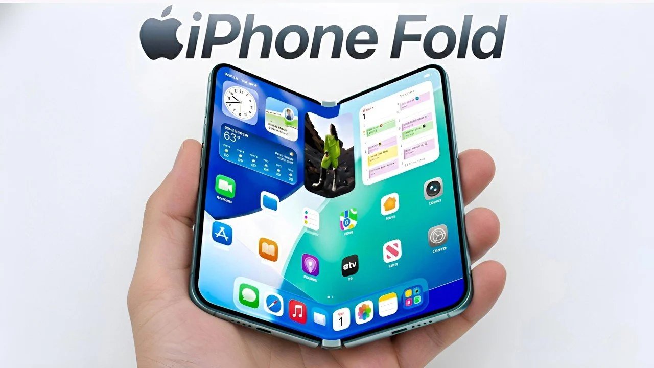 O primeiro telefone dobrável da Apple tem uma tela do tamanho de um iPad Mini