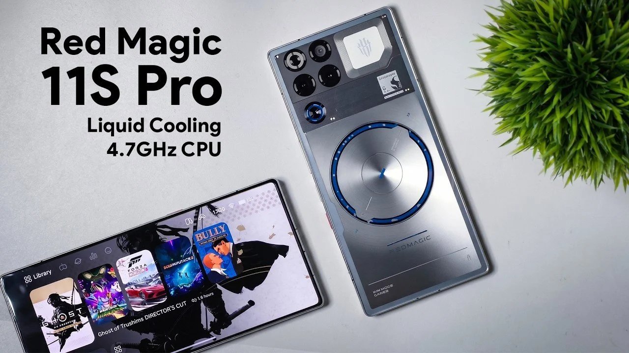 O telefone para jogos Android 16 definitivo: Red Magic 11S Pro.