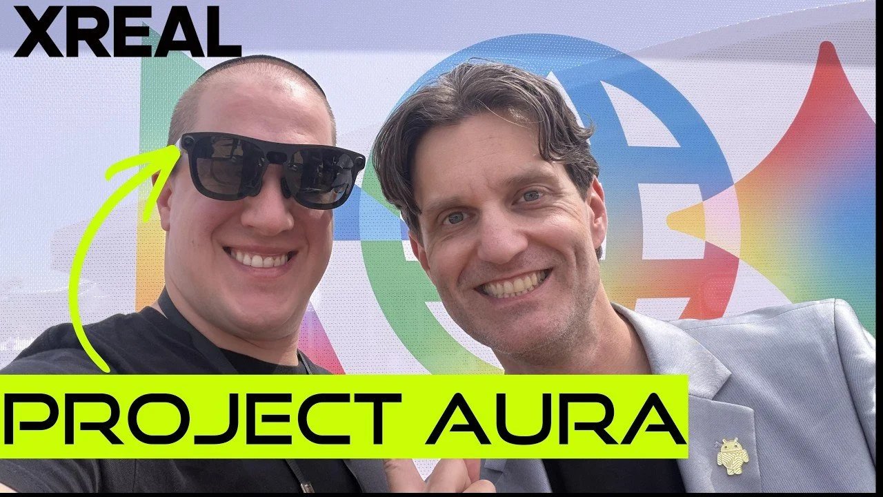 Óculos Project Aura XR: uma nova era de AR e VR
