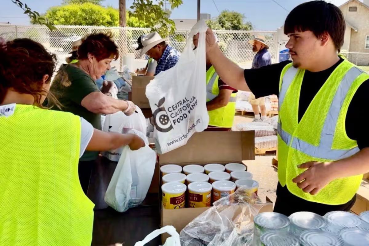 Onde entregarão comida grátis na Califórnia esta semana, 15 a 19 de junho de 2026