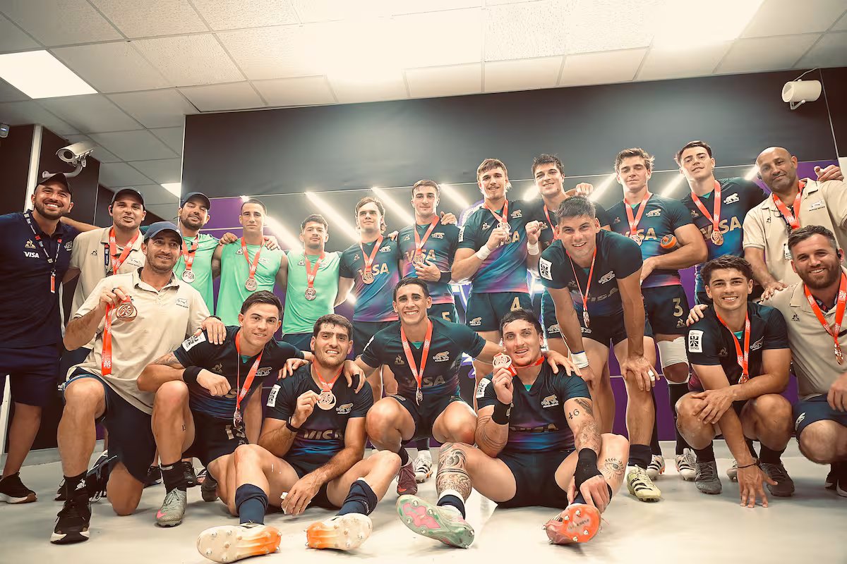 Os Pumas 7s conquistaram a medalha de bronze em Valladolid e mantêm suas chances em jogo