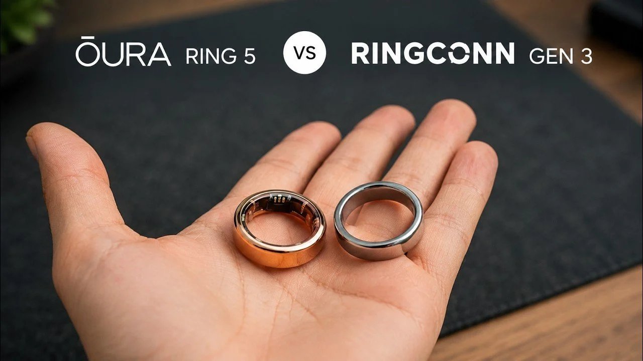 Oura Ring 5 vs RingConn Gen 3: Qual você deve comprar?